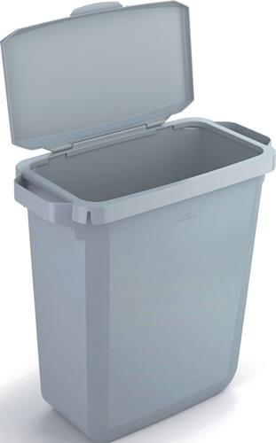 DURABLE Klappdeckel PP grau B510xT285mm f.Abfallbehälter 60l lebensmittelecht DURABLE