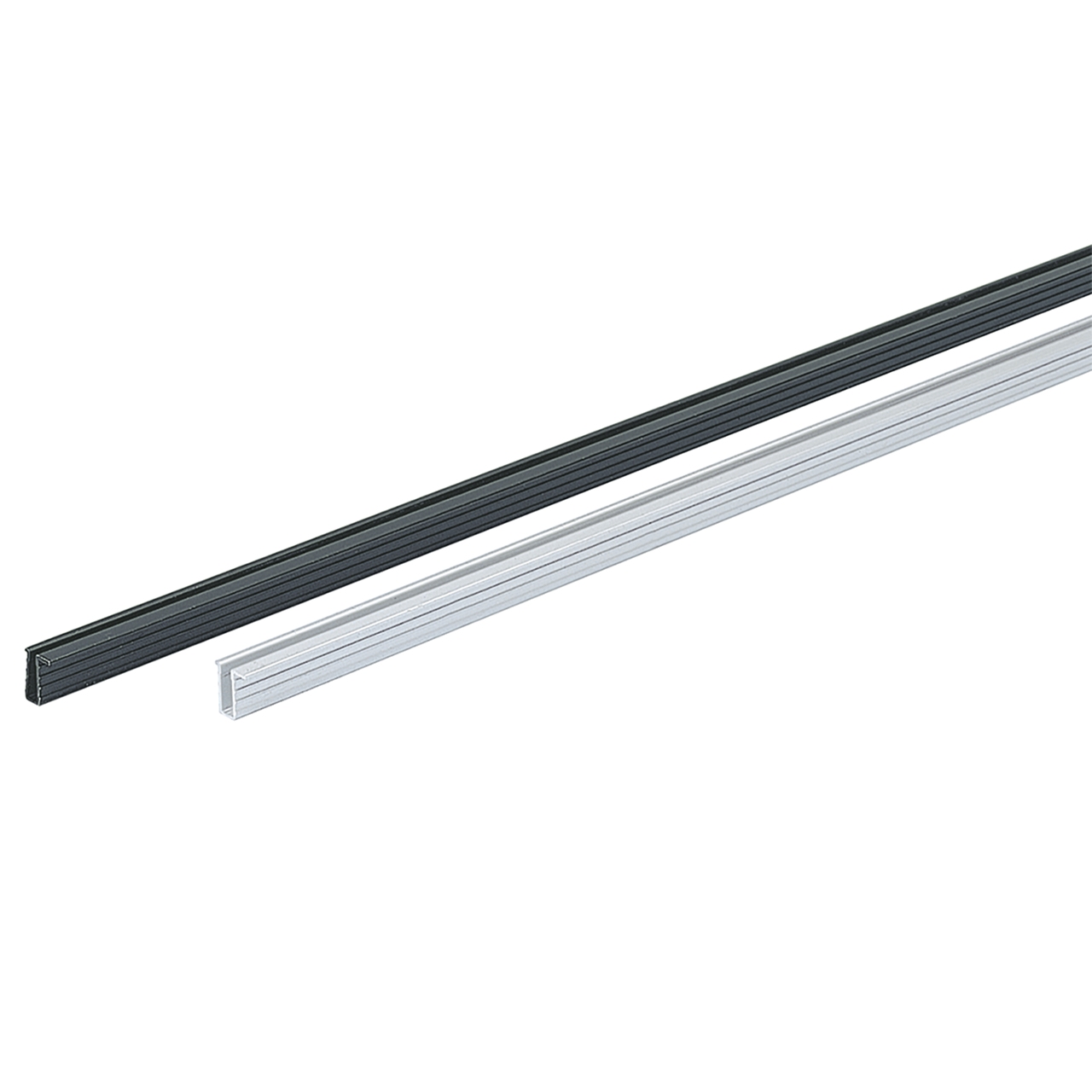 HETTICH Lauf- und Führungsprofil SlideLine 56, 6000 mm, dunkel eloxiert, 47221