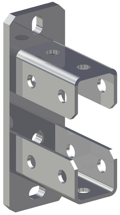 FISCHER Sattelflansch SF L 124 fvz