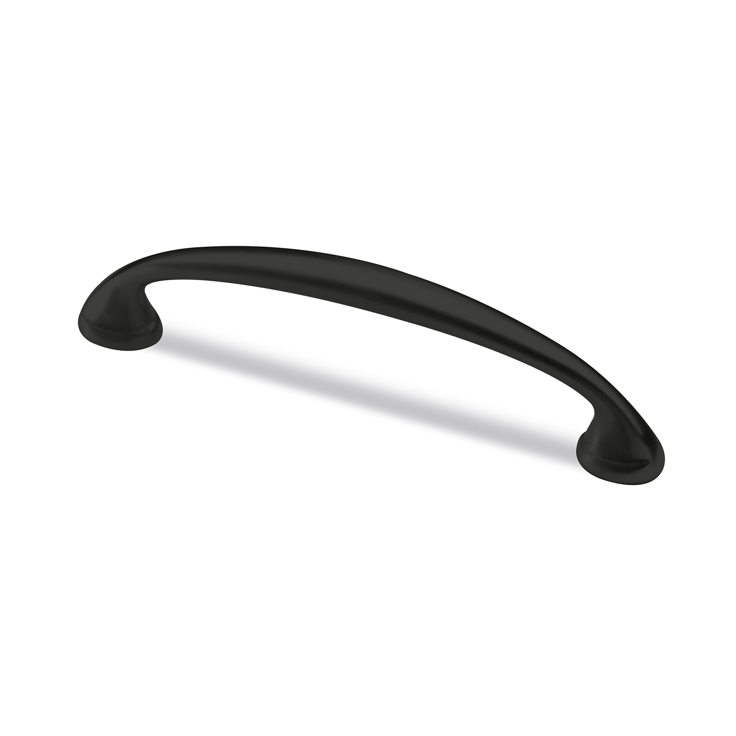 HETTICH Griff Terranda, Bohrabstand 128 mm, L 146 mm, B 12 mm, H 28 mm, Schwarz matt, 9345445