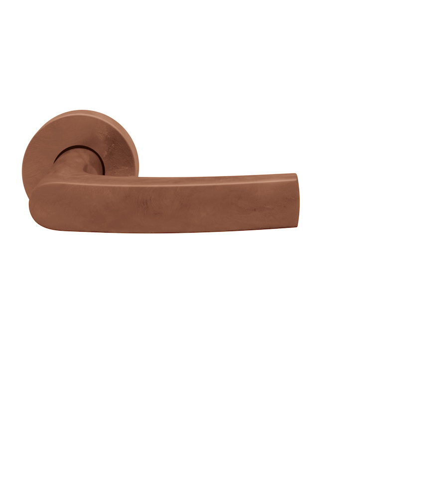 FSB Drücker-Halbgarnitur ohne Schlüsselrosette 70 1015, rund, VK 8 mm, Bronze