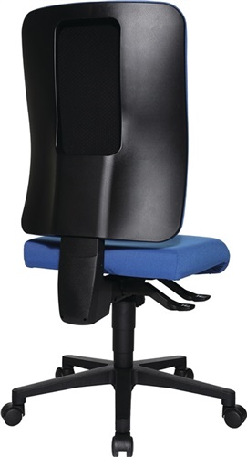 TOPSTAR Bürodrehstuhl m.Synchr.-Techn.blau 450-550mm Trgf.110kg TOPSTAR