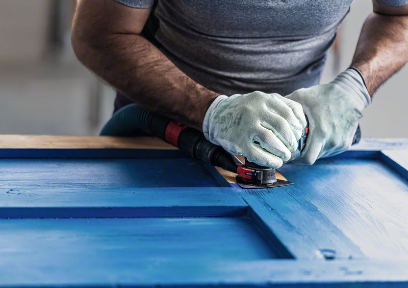 BOSCH EXPERT Sanding Plate MAVZ 116 RT4 Blatt für Multifunktionswerkzeuge, 116 mm. Für oszillierende Multifunktionswerkzeuge