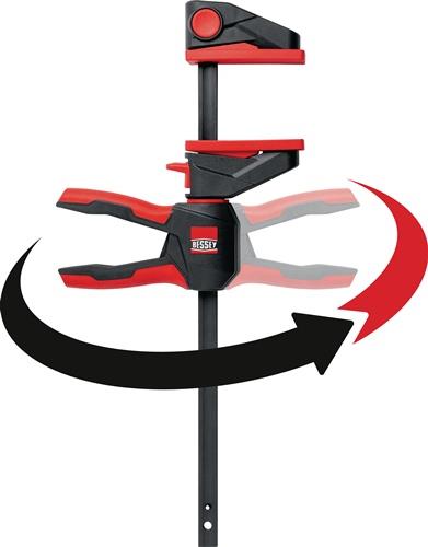 BESSEY Einhandzwinge EZ360 Spann-W.110mm A.40mm Spreiz-W.104-208mm BESSEY