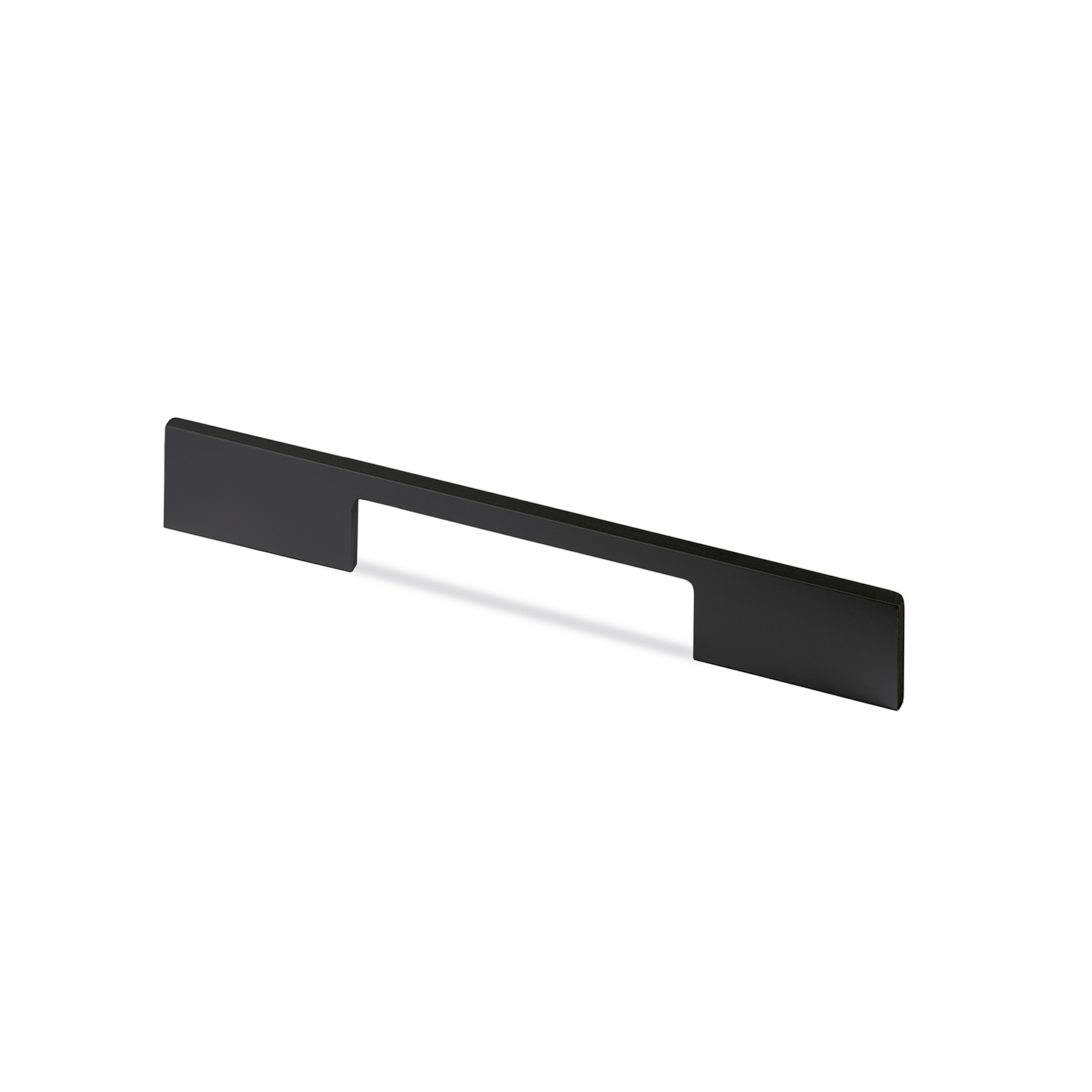 HETTICH Griff Velitra, Bohrabstand 260 / 320 mm, L 372 mm, B 7 mm, H 34 mm, Schwarz matt, 9345462