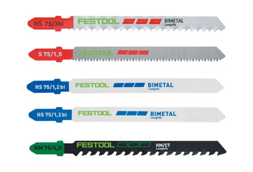FESTOOL Stichsägeblatt-Set STS-Sort/21 P/M/B 578072