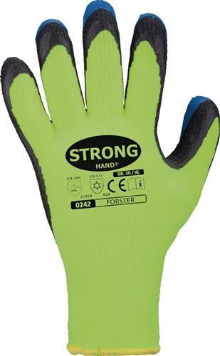 STRONGHAND Kälteschutzhandschuhe Forster Gr.10 neon-gelb/blau EN 388,EN 511 PSA II