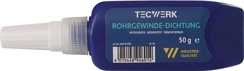 TECWERK Rohrgewindedichtung nf.hv.weiß 50g Tube TECWERK