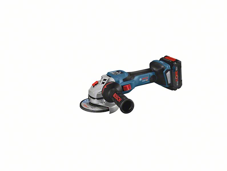 BOSCH Akku-Winkelschleifer BITURBO GWS 18V-15 SC, Solo Version, L-BOXX, GCY 42