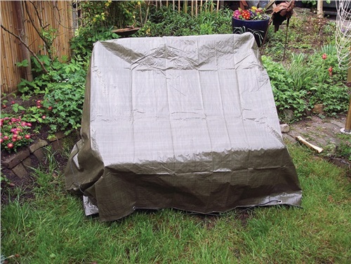 LANDSKROON Gewebeplane Super Tarp B.10000xL.12000mm olivgrün G.160g/m²