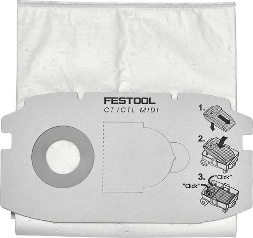 FESTOOL SELFCLEAN Filtersack SC FIS-CT MIDI/5 498411