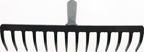 KRUMPHOLZ Gartenrechen Arbeits-B.355mm Zinken-L.70mm 14 Zinken o.Stiel KRUMPHOLZ