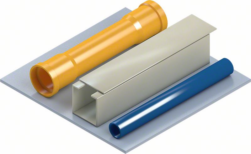 BOSCH EXPERT Tough Material Lochsäge-Set, 22/25/35/40/51/68 mm, 9-tlg.. Für Dreh- und Schlagbohrer