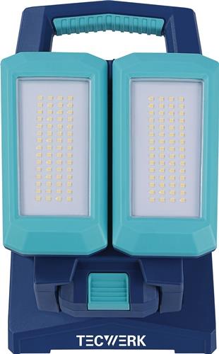 TECWERK LED-Strahler 50 W 800-4500 lm Li-Ion 5200 mAh 14,8V IP54 TECWERK