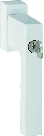 HOPPE® Fenstergriff absperrbar Toulon 0737S/U947 TBT4, mit Schrauben, Aluminium, 3938037