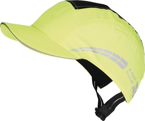 PRO FIT Anstoßkappe X! 9500 54-64cm neongelb Schirmlänge 5cm EN 812:2012 PRO FIT
