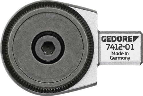 GEDORE Einsteckumschaltknarre 7412-01 3/8 Zoll 9x12mm CV-Stahl GEDORE