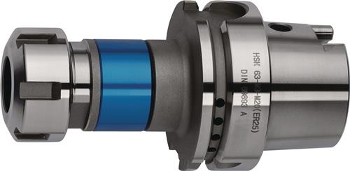 TECWERK Gewindeschneidfutter Synchron DIN 69893A M3-M20 HSK-A63 A.-L.98mm TECWERK