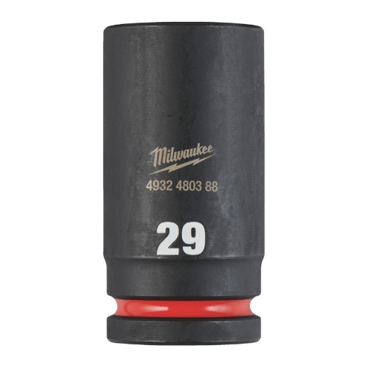 MILWAUKEE 29 x 90 mm SHOCKWAVE Schlagnuss 3/4" lang