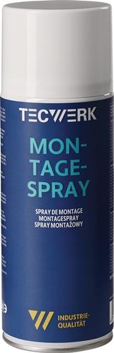 TECWERK Montagespray 400ml gelblich Spraydose TECWERK
