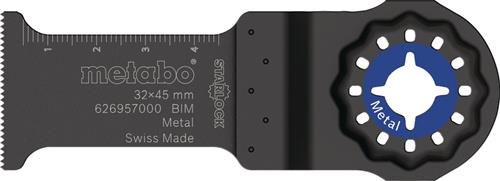 METABO Tauchsägeblatt Starlock L.45mm B.32mm BiM Zahnt. 1,3mm/20TPI 5 St. Metabo