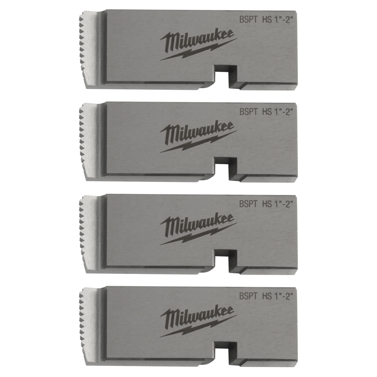 MILWAUKEE Gewindeschneideisen für MXF PTR2 PTR2D 1"-2" BSPT HS