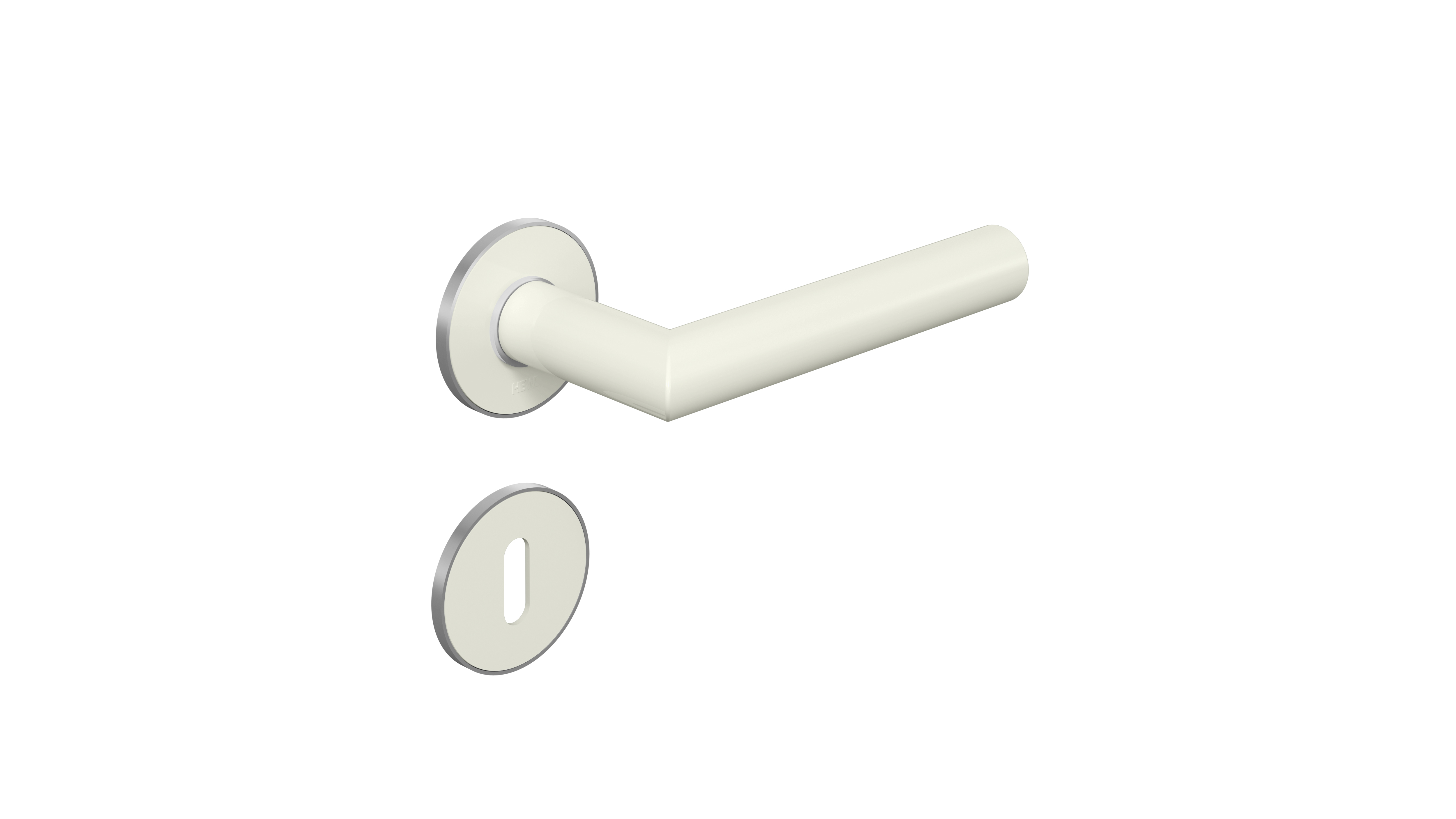 HEWI Zimmergarnitur, System 162, BB, Vierkant 8, Türstärke 40