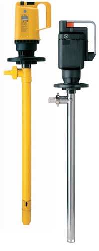 LUTZ-PUMPEN Fasspumpenset elekt.STA ex.gesch.Lösemittel z.Restentleerung Tauchtiefe 1000mm