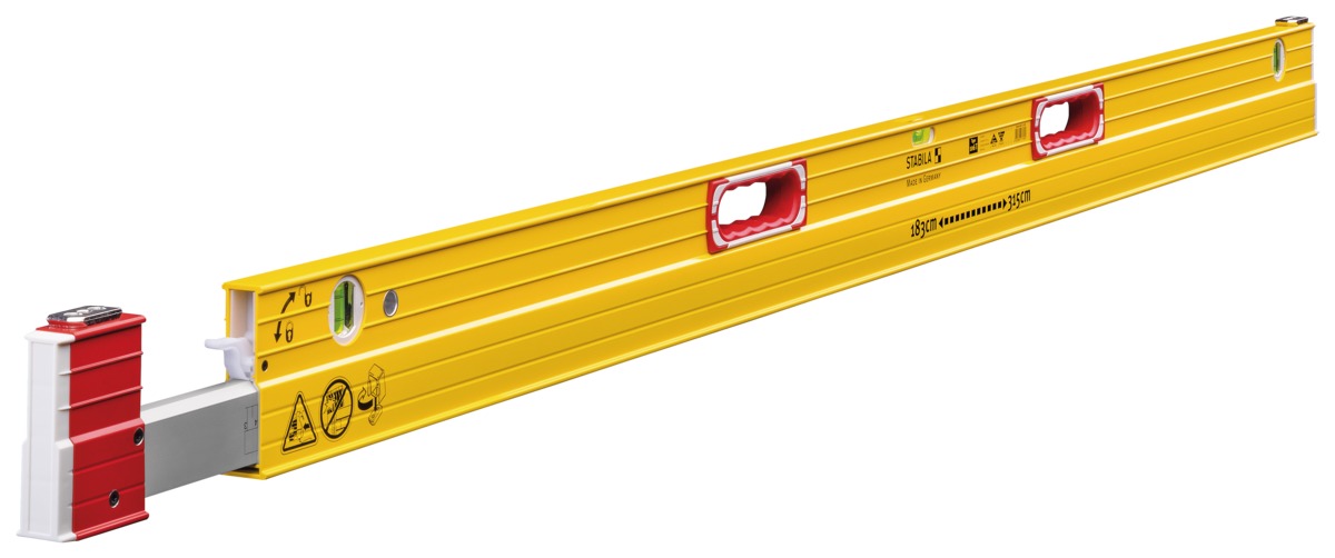 STABILA Teleskop-Wasserwaage Type 106 T, 183–315 cm