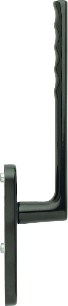 HOPPE® Handhebelgarnitur Hamburg HS-0700/431N-AS, ohne Schrauben, Aluminium, ungelocht