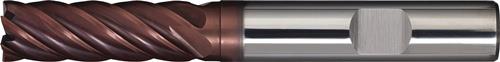 TECWERK Schaftfräser D.16mm Einsatz-L.55mm VHM TiAlN 35-38Grad HB Z.6 ext.lang TECWERK