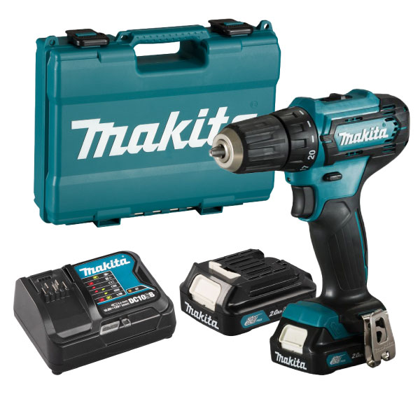 MAKITA Akku-Bohrschrauber DF333DSAE inkl. 2x 2,0 Ah Akkus