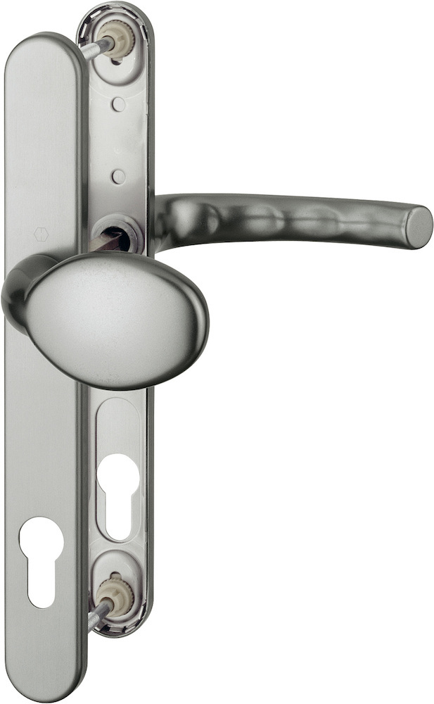 HOPPE® Wechselgarnitur mit Schmalschild Tôkyô 76G/3346/1710RH, Aluminium, 2137772