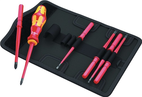 WERA Schraubendrehersatz KK VDE 7 ext.slim 1 7-tlg.Schlitz/PH/PZD/S/TX VDE WERA WERA Schraubendrehersatz KK VDE 7 ext.slim 1 7-tlg.Schlitz/PH/PZD/S/TX VDE WERA