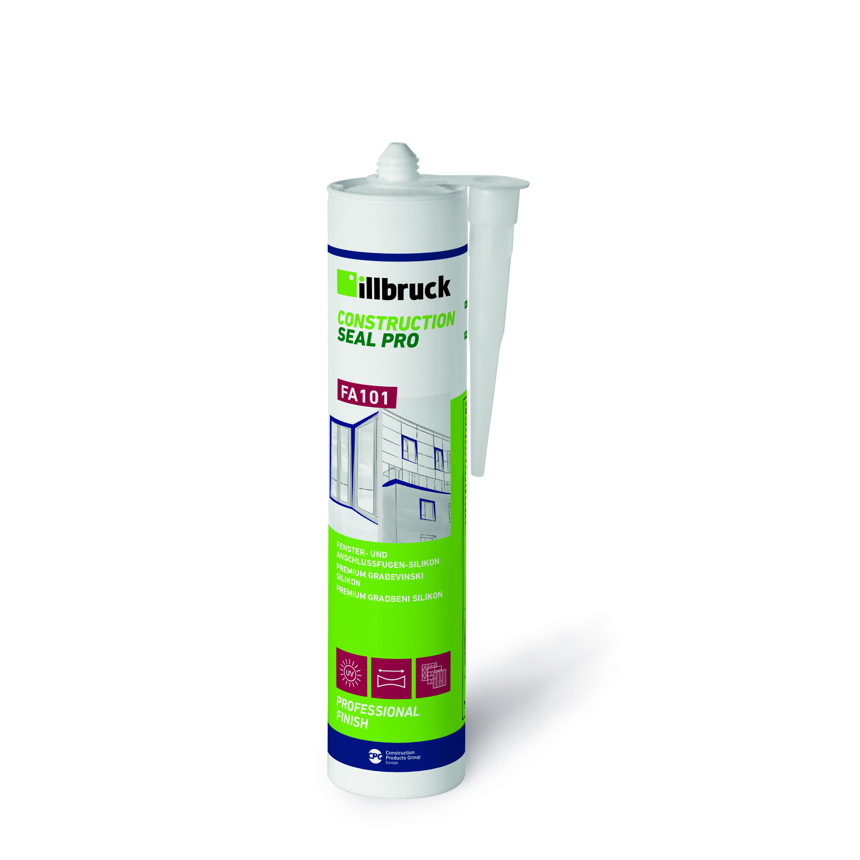 ILLBRUCK FA101 Fenster- und Anschlussfugen-Silikon ILLBRUCK FA101 Fenster- und Anschlussfugen-Silikon