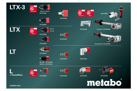 METABO AKKU-BOHRSCHRAUBER BS 18 L QUICK SET, MOBILE WERKSTATT