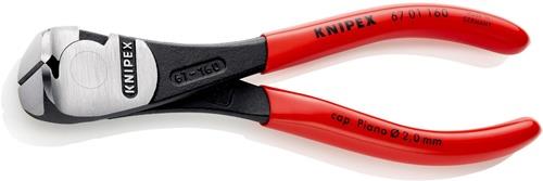 KNIPEX Kraftvornschneider Gesamt-L.160mm Kopf pol.Ku.-Überzug KNIPEX