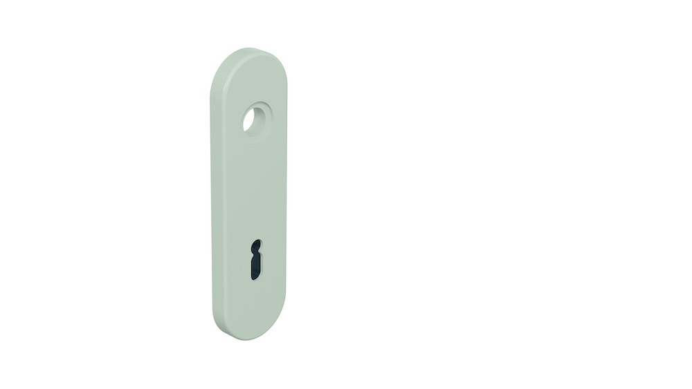 HEWI Kurzschildpaar 230.23R, Kunststoff, 230.23R 97