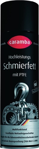 CARAMBA Hochl.Schmierfett m.PTFE hellbraun NSF H2 500 ml Spraydose CARAMBA