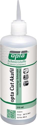 OPTA Gewindeschneidöl Cut Akafil 210 ml Flasche OPTA