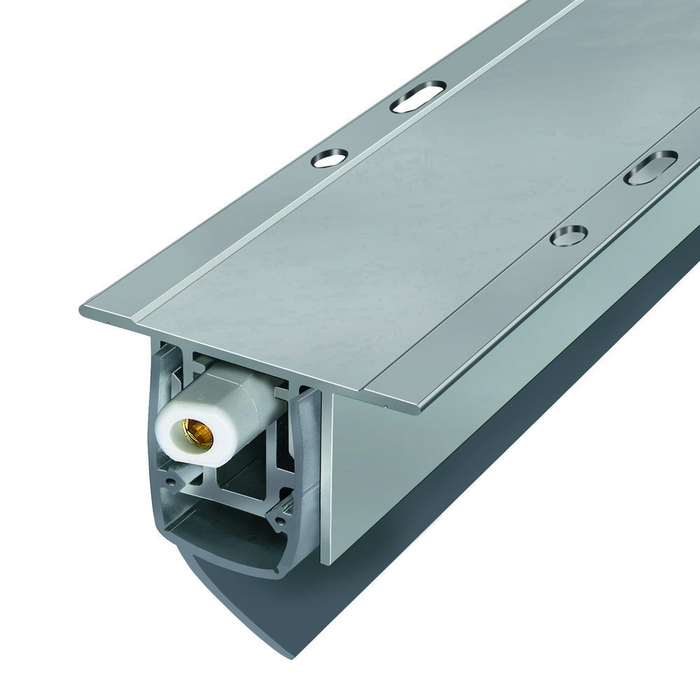 PLANET Türabsenkdichtung RO, Silikon 835 mm grau