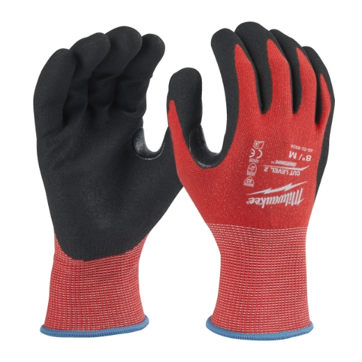 MILWAUKEE Größe 8 (M) Schnittschutzhandschuhe Klasse 2/B MILWAUKEE Größe 8 (M) Schnittschutzhandschuhe Klasse 2/B