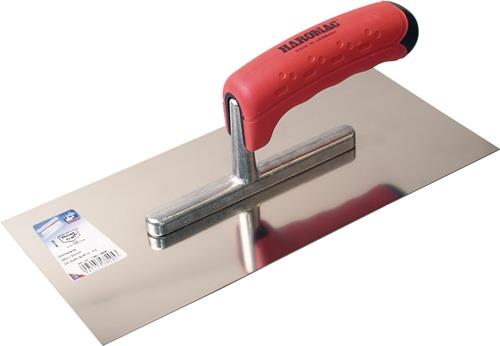Glättekelle Länge 280 mm Breite 130 mm rostfreier Edelstahl HAROMAC