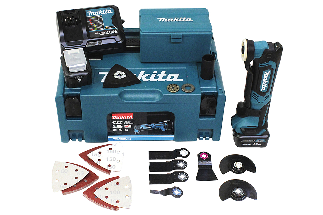 MAKITA Akku-Multifunktionswerkzeug TM30DSMJX5