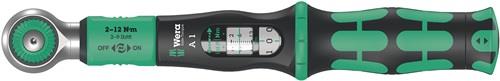 WERA Drehmomentschlüssel Safe-Torque A 1 Drehmomentschlüssel 1/4 Zoll 2-12 Nm WERA