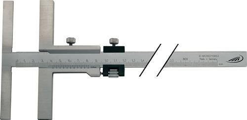 HELIOS PREISSER Anreißmessschieber 160mm m. FE Anschlag-L. 135mm H.PREISSER