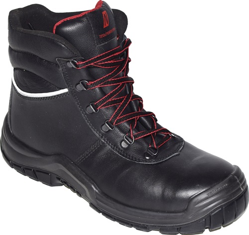 Sicherheitsstiefel POWER STEP MID+ schwarz S3 HRO SRC EN20345 Volleder