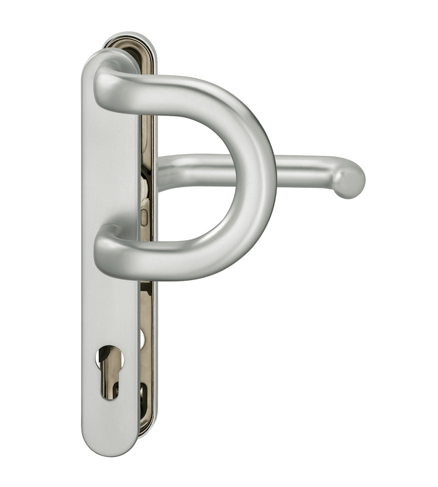 FSB Wechselgarnitur mit Langschild 06 7816, AGL, VK 8 mm, Aluminium