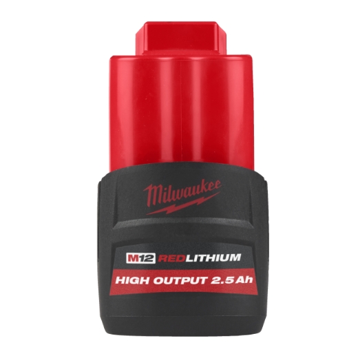 MILWAUKEE M12™ HIGH OUTPUT™ 2,5-Ah-Akku M12HB2.5 (High Output)