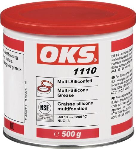 OKS Multi-Silikonfett OKS 1110 NSF H1 transp.500g Dose OKS